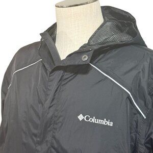 Columbia Omni-Tech Waterproof Windbreaker Jacket - Size Large - Hooded
